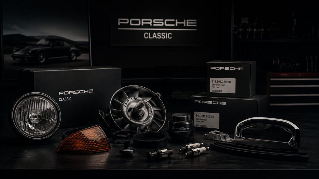 Porsche Classic Parts Inventory Expanded with New Restoration Components